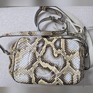 Gucci Python Skin Crossbody Bag